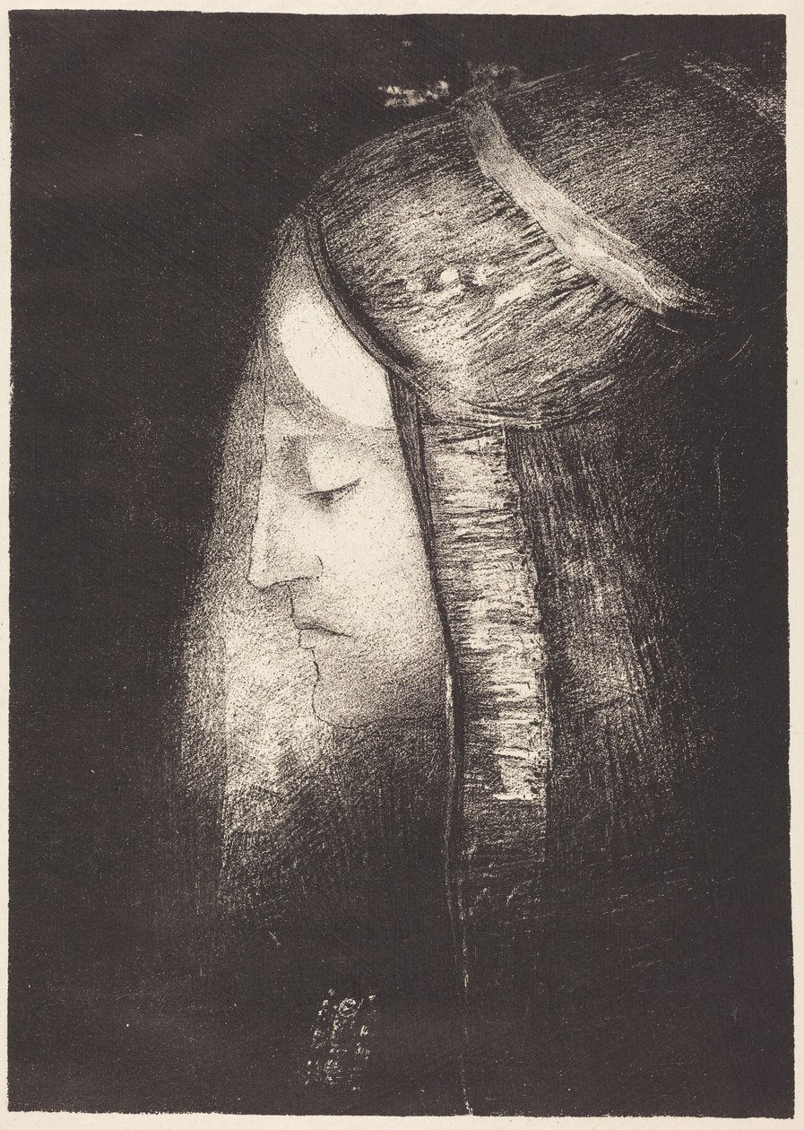 Profile of Light by Odilon Redon