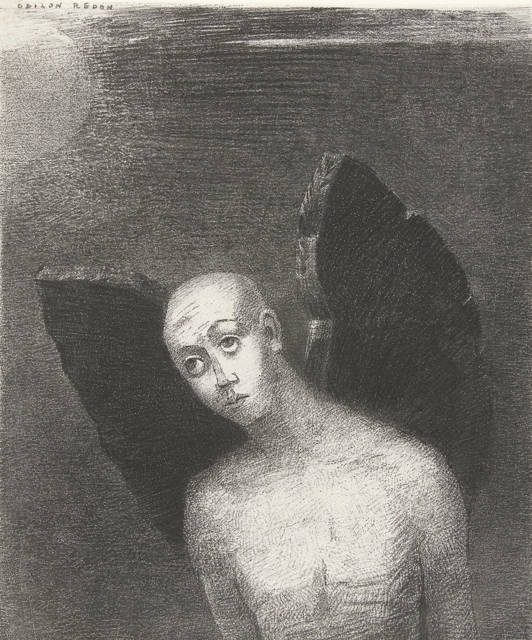 The Fallen Angel by Odilon Redon: Buy fine art print