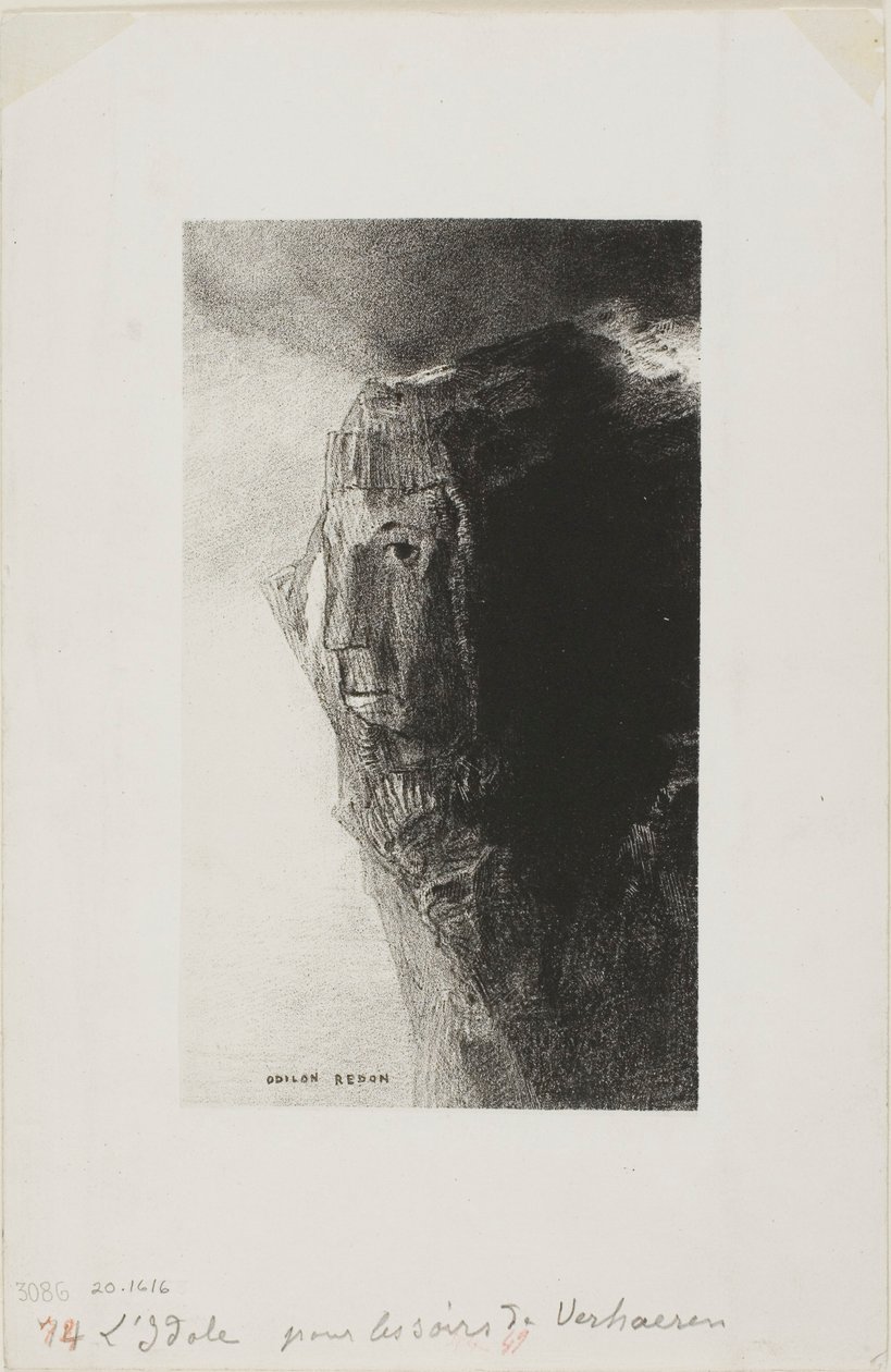 The Idol, Frontispiece from Emile Verhaeren