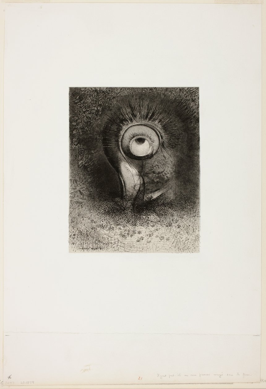There Was Perhaps a First Vision Attempted in the Flower, Plate 2 of 8 from 