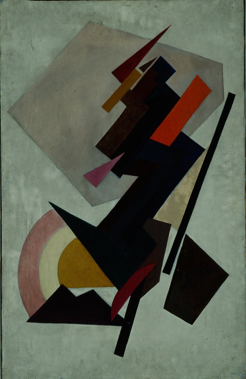 Abstract Composition. Suprematism by Olga Rozanova