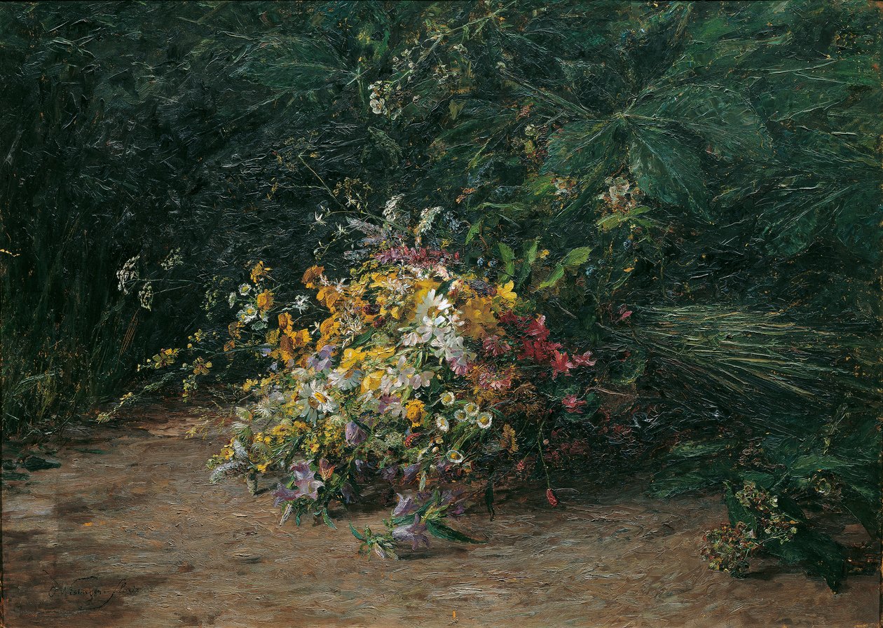 Field Flower Bouquet by Olga Wisinger Florian