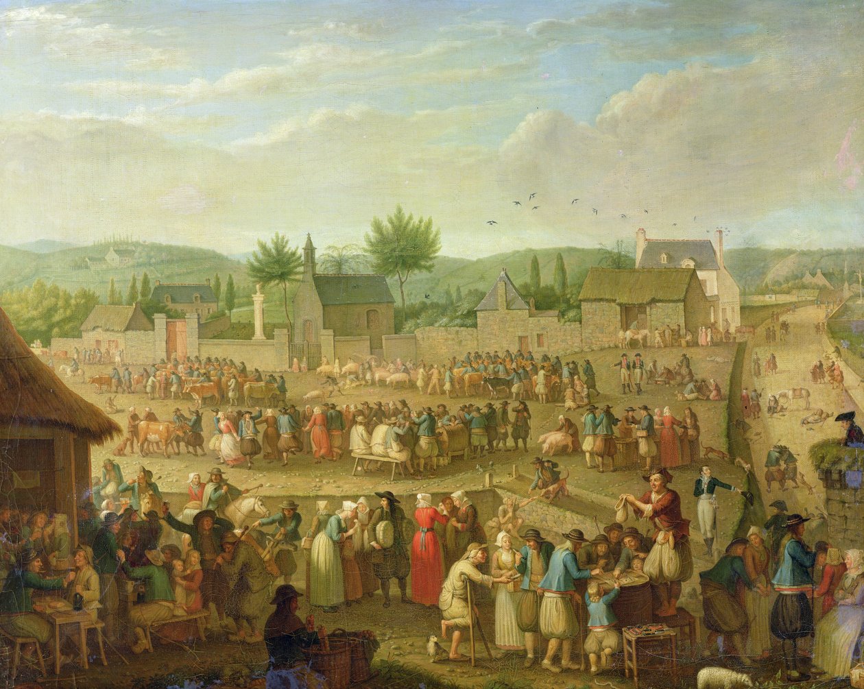 The Fair at Quimper by Olivier Perrin