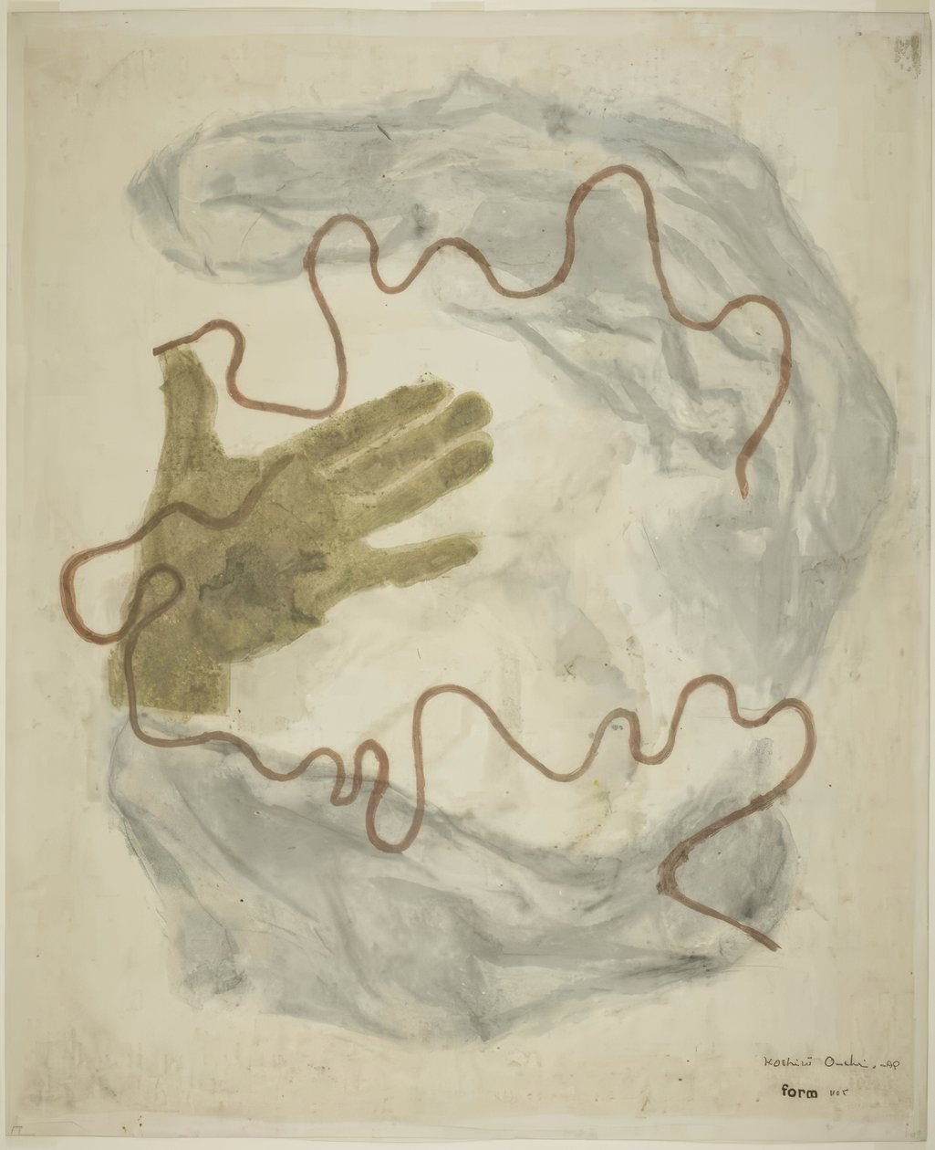 Form No. 5: Affection for Shapeless Things by Onchi Kôshirô