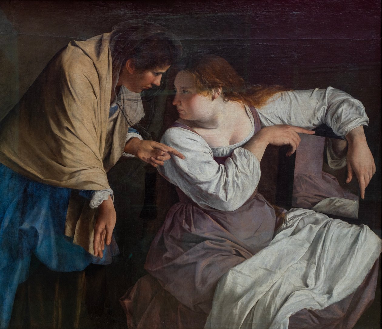 Martha Reproving Her Sister Mary by Orazio Gentileschi