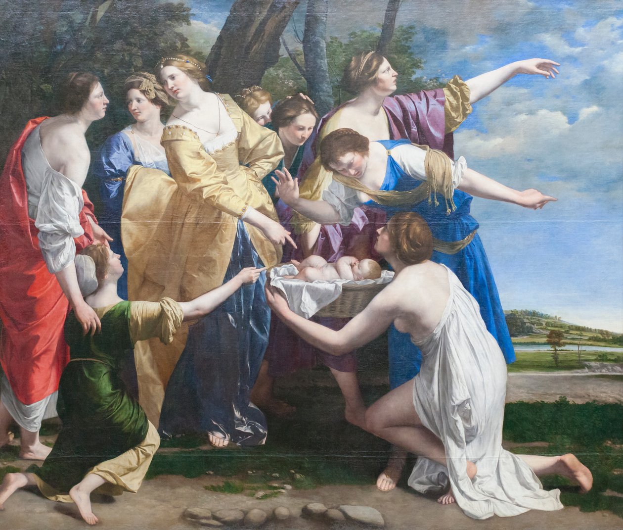 The Finding of Moses, Early 1630s by Orazio Gentileschi