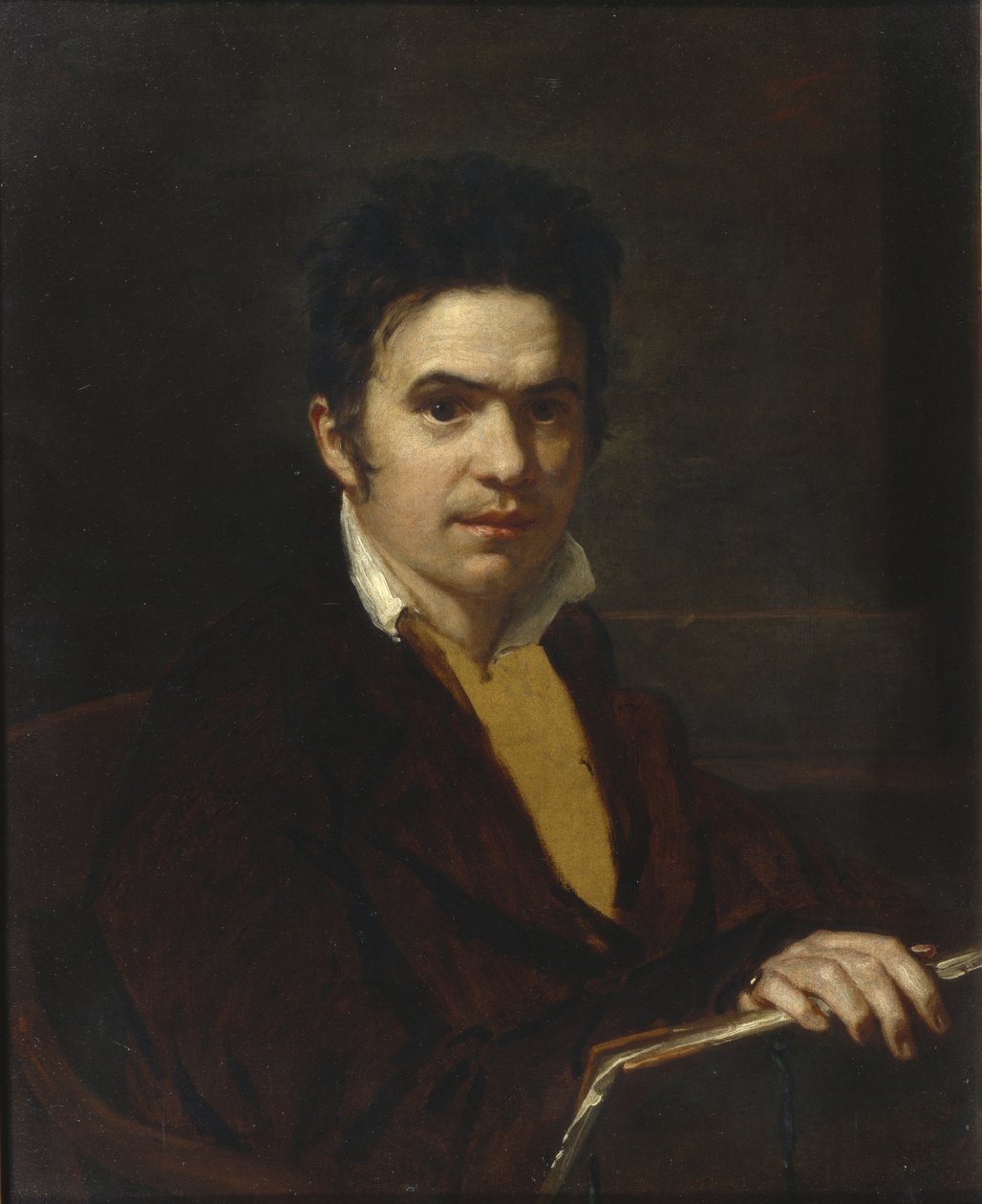 Portrait of Alexander Khristoforovich Vostokov by Orest Adamovich Kiprensky