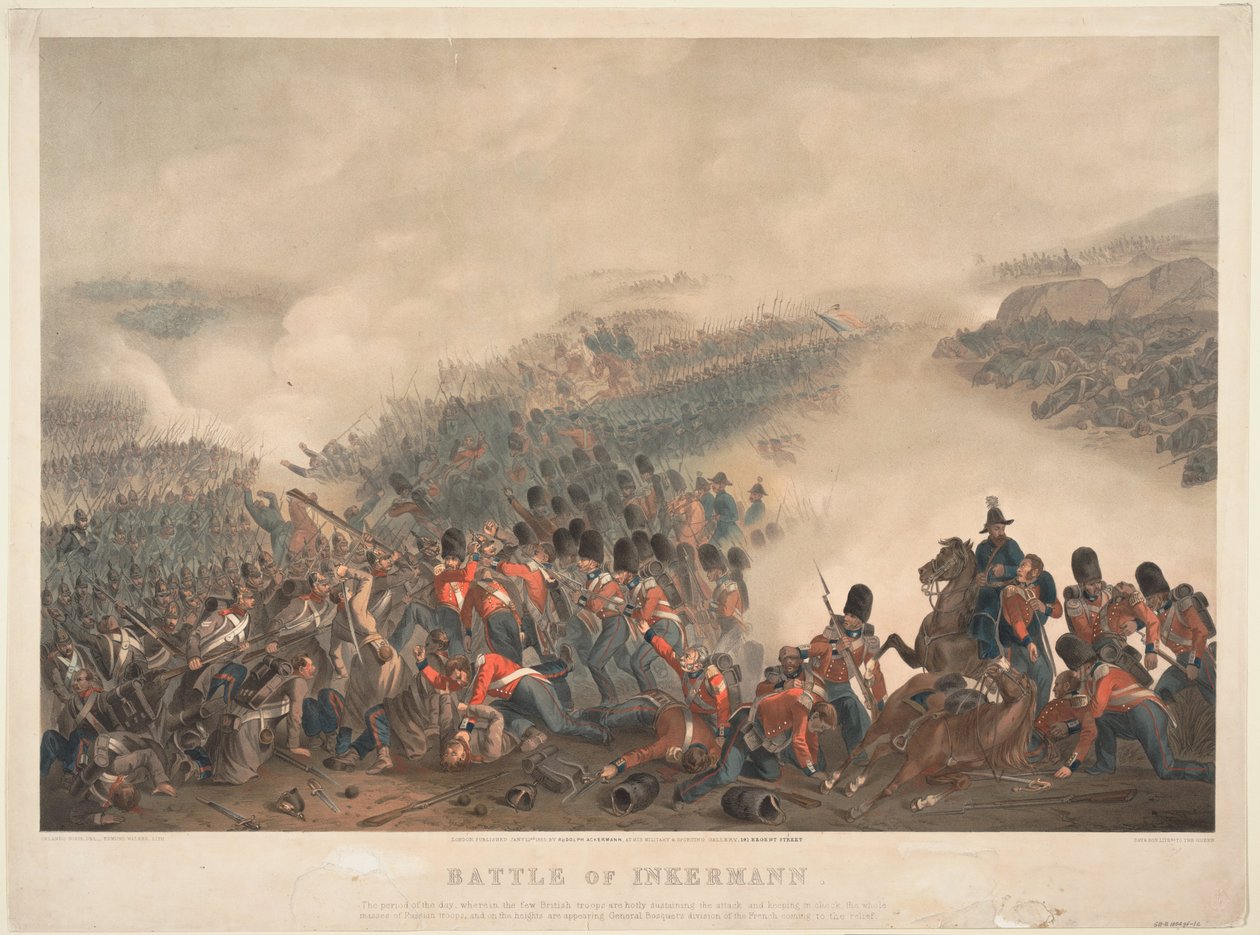 The Battle of Inkerman on November 5, 1854, 1855 by Orlando Norie