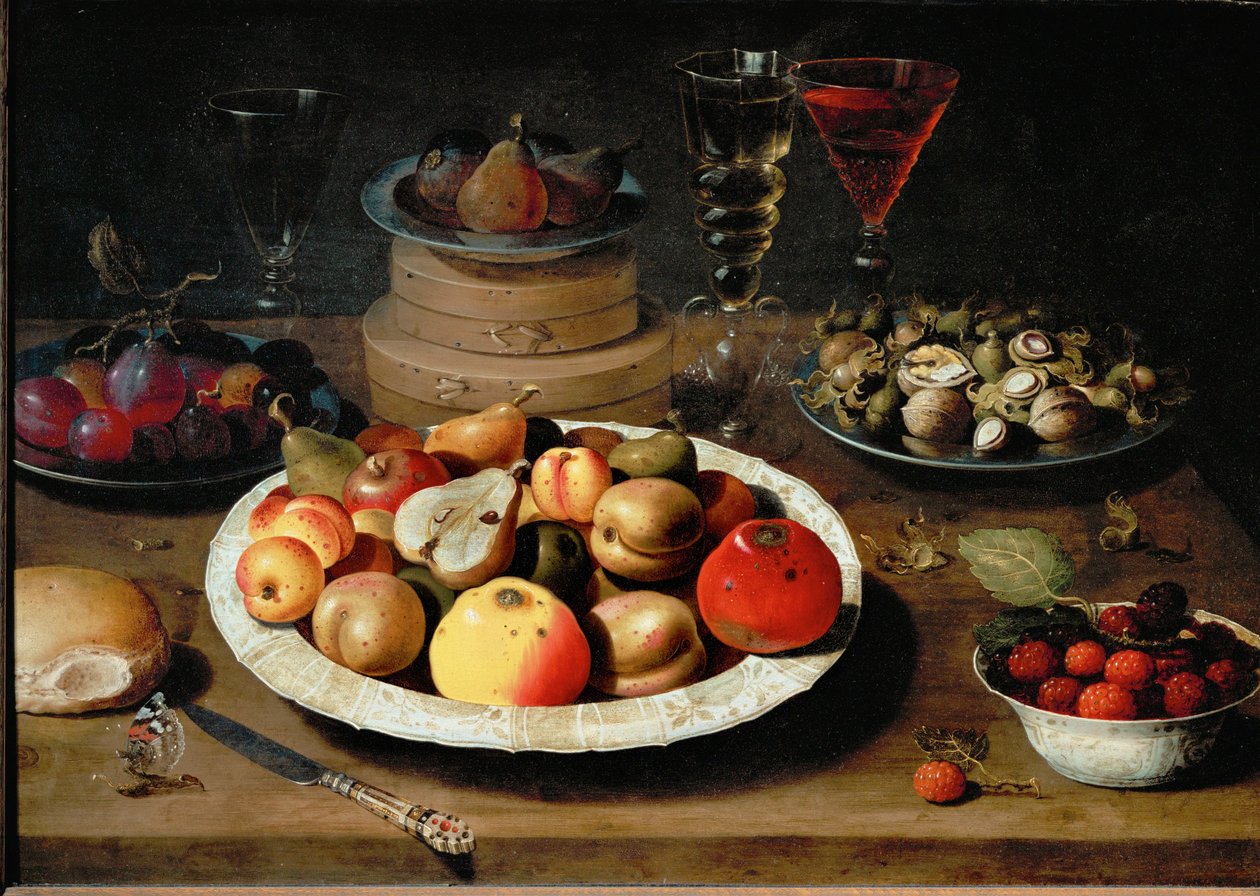 Still Life with Fruit by Osias the Elder Beert