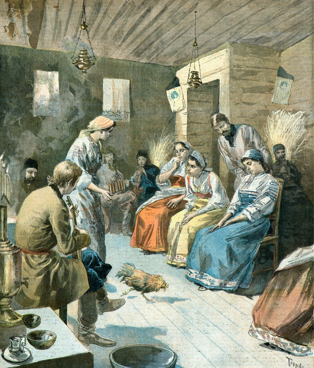 Christmas in Russia by Oswaldo Tofani