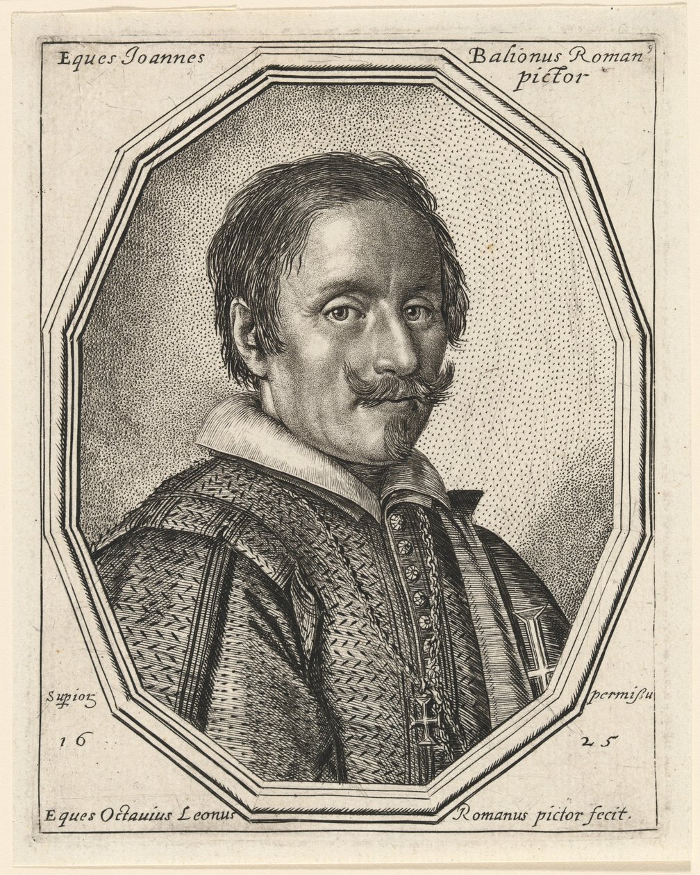 Giovanni Baglione by Ottavio Leoni