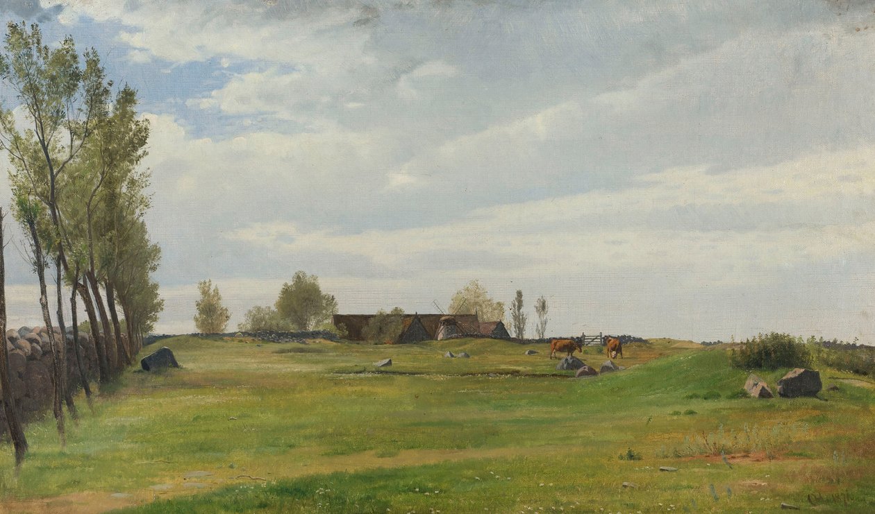 A Bornholmish Paddock by Otto Haslund