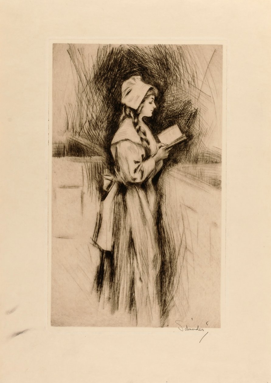 Puritan Girl by Otto J. Schneider
