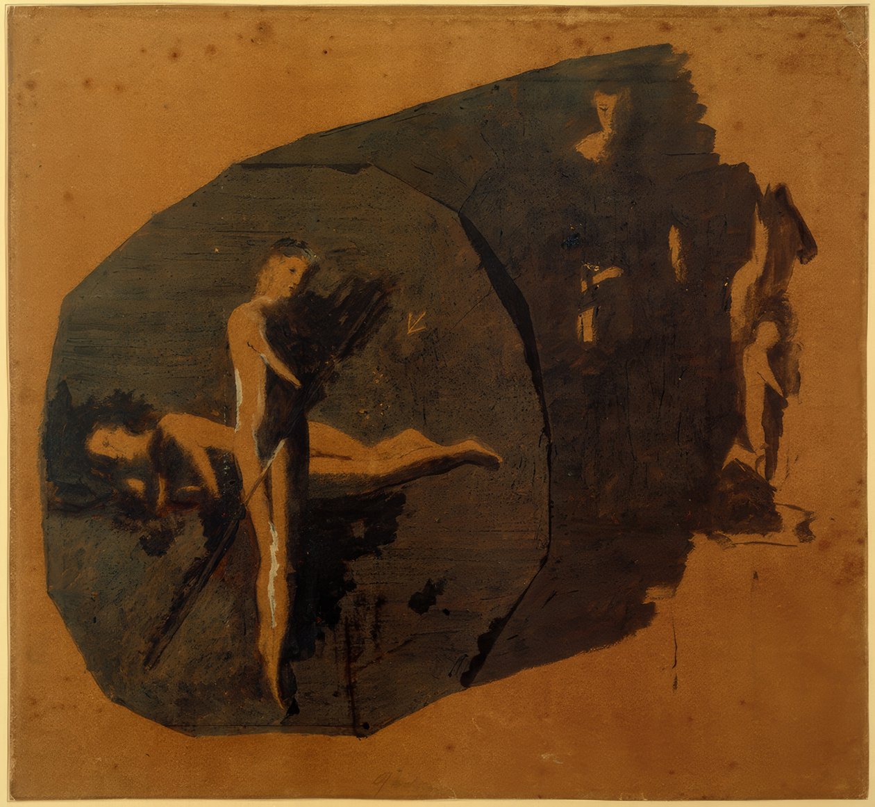 Crossed Figures by Otto Meyer Amden