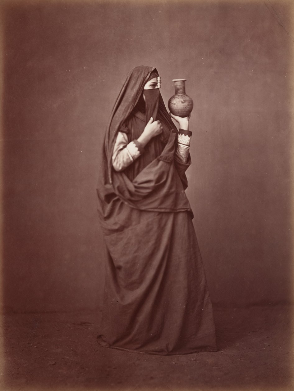 Portrait of an Egyptian Woman, c. 1870 by Otto Schoefft