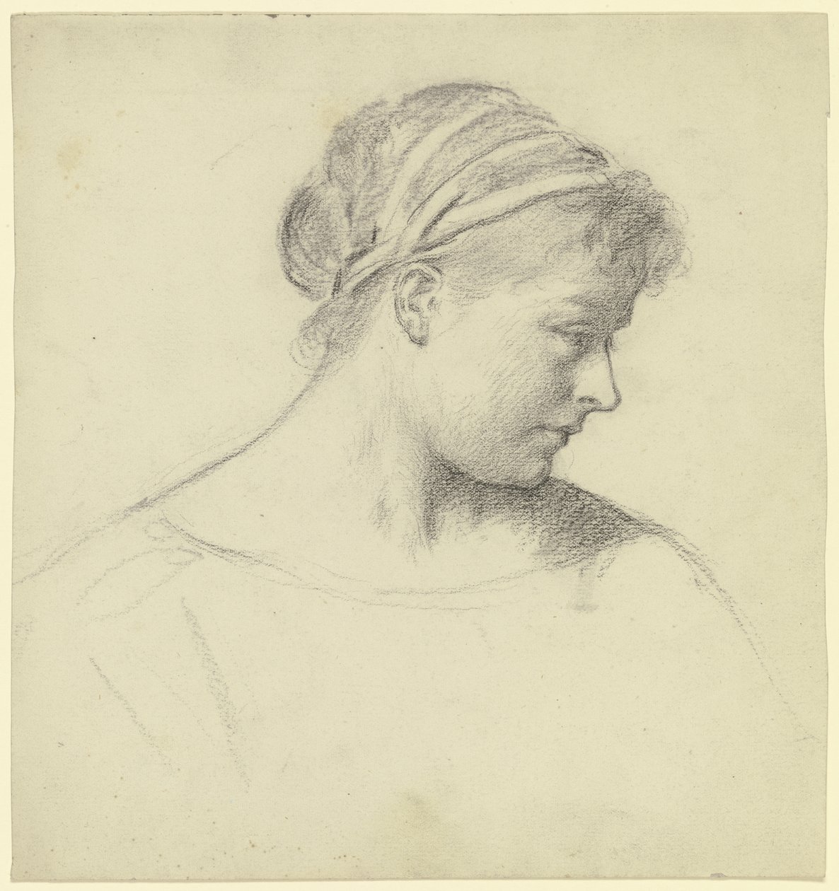 Head of the Seated Woman from 