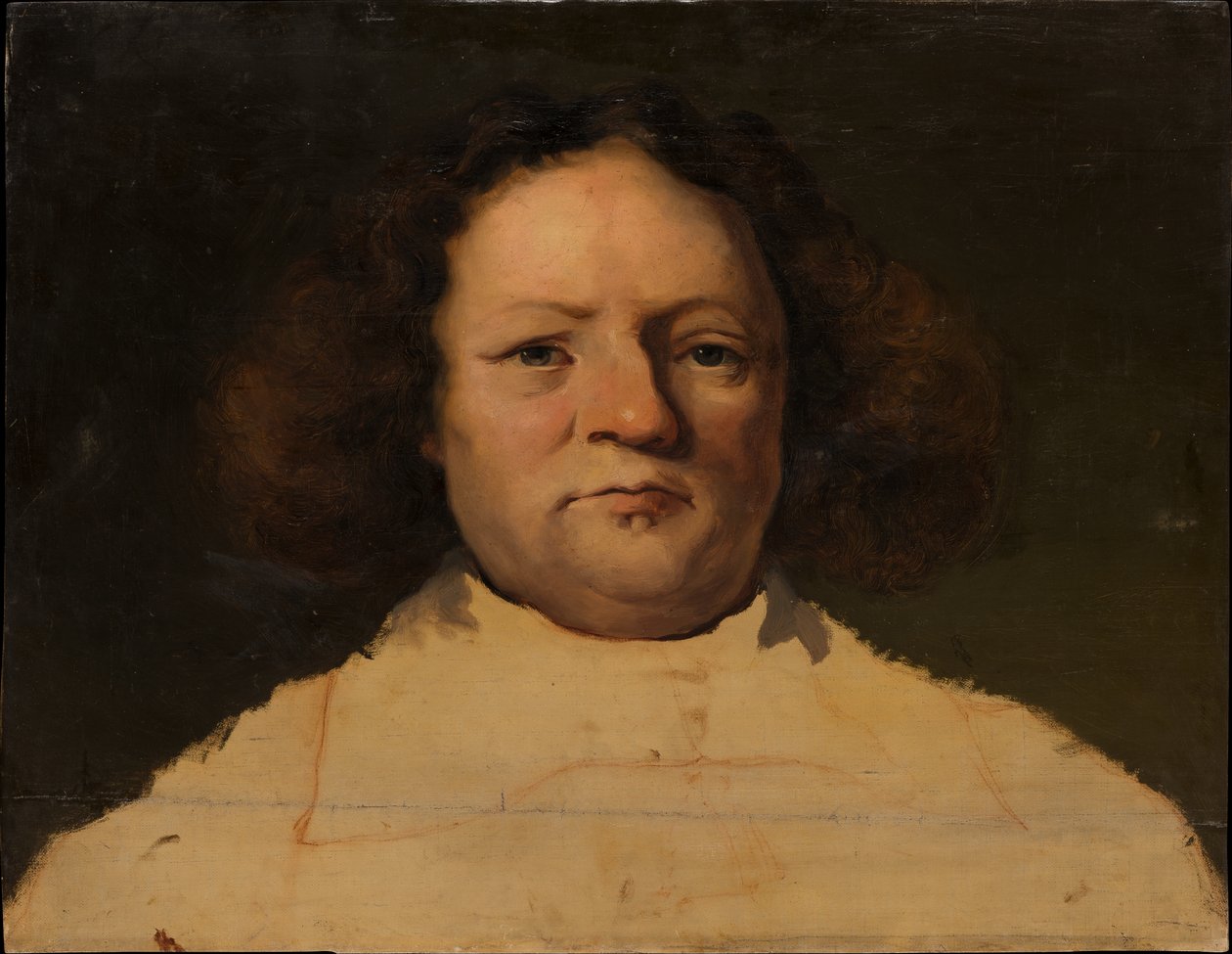 Portrait of Sir John Hebdon (1612–1670) by Otto Scholderer
