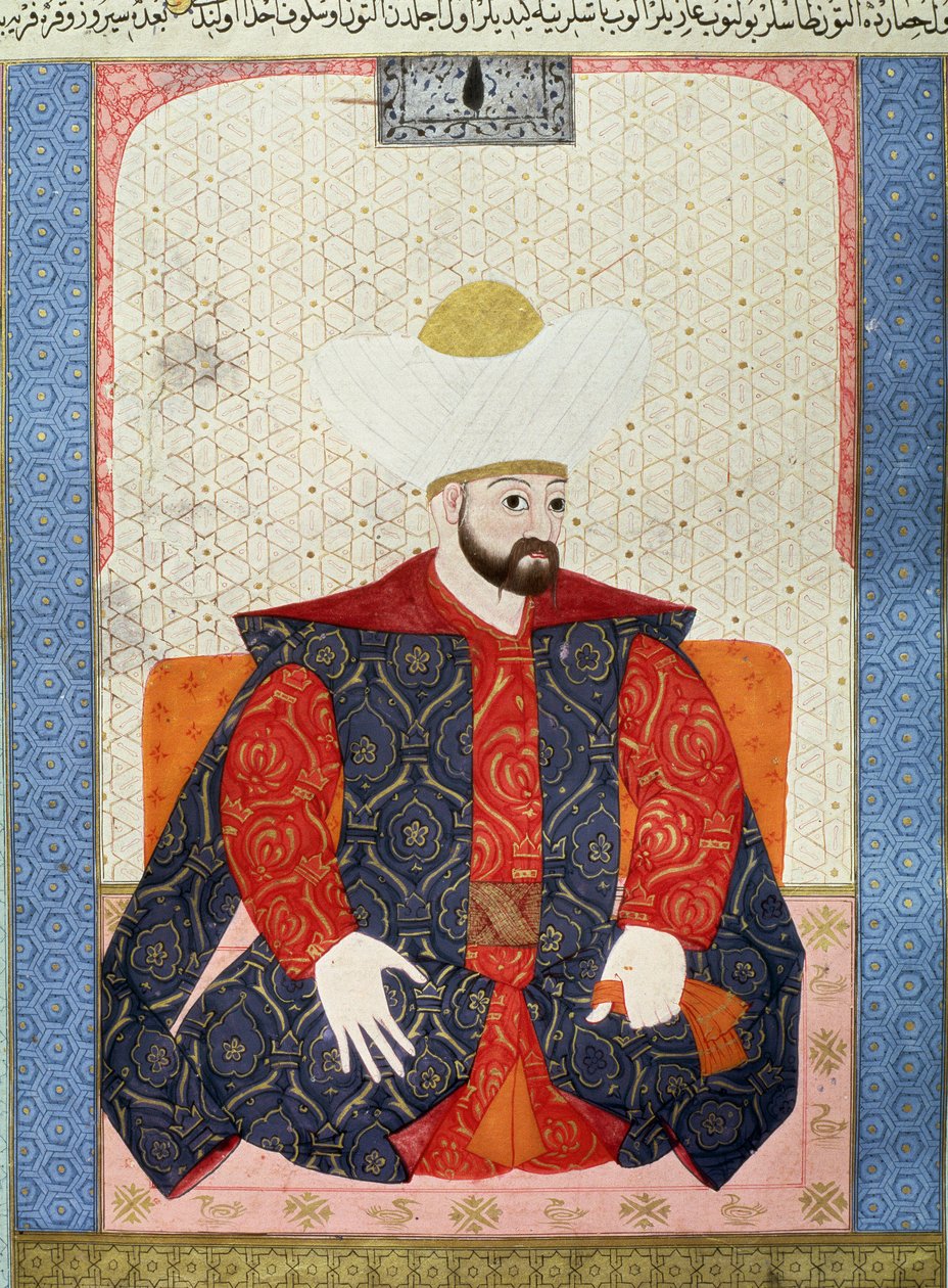 Ottoman Empire: Portrait of Ottoman Sultan Murad I (1326-1389 ...