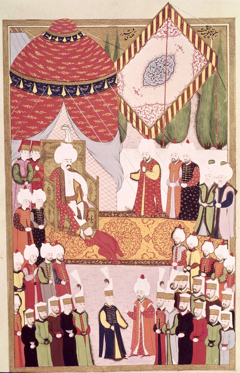 The Coronation of Sultan Selim I (1466-1520) from the 
