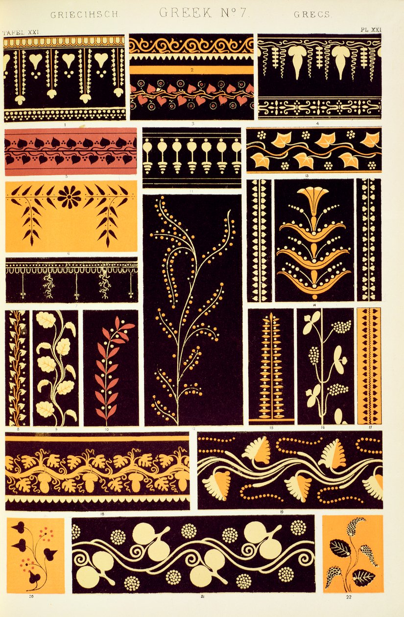 Ornaments from Greek and Etruscan Vases in the British Museum and the ...
