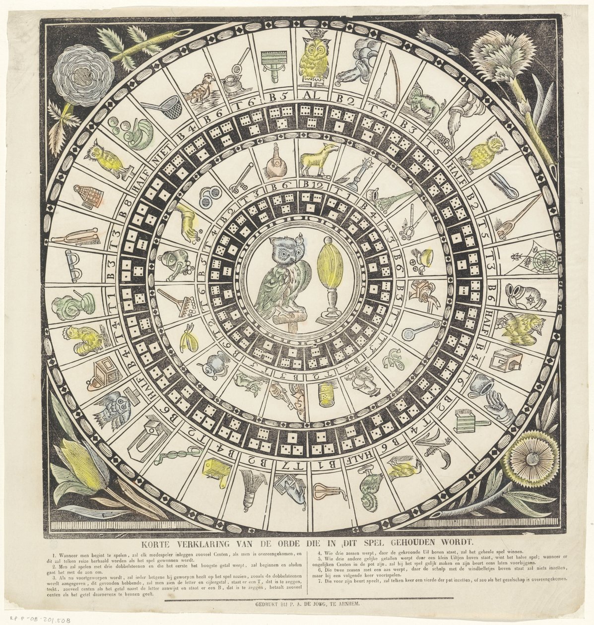 Owl Game by P.A. de Jong