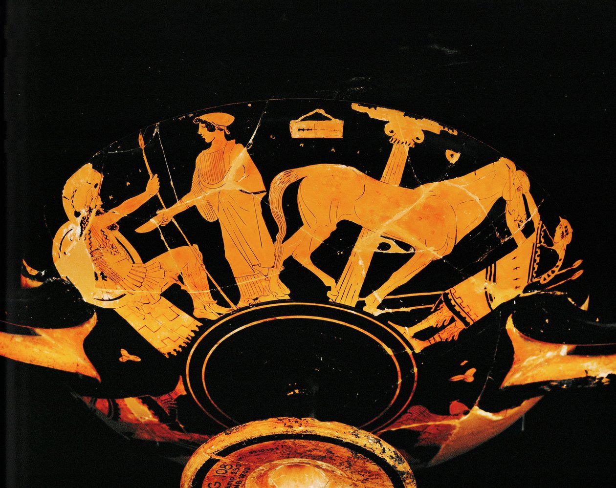 Departure of the Warrior by Painter Pistoxenos