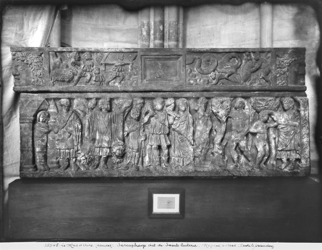 Sarcophagus of St. Quitterie by Paleo-Christian