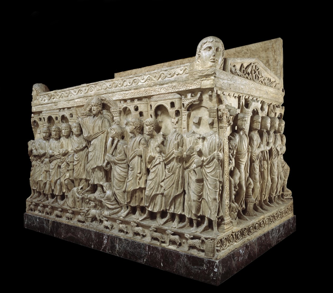 Sarcophagus of Flavius Stilicho, c.359-408 by Paleo Christian