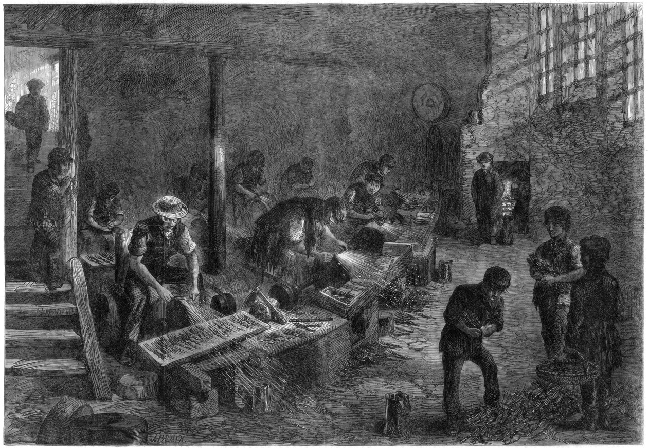 Hull of the Fork-Grinders, Sheffield Steel Manufactures