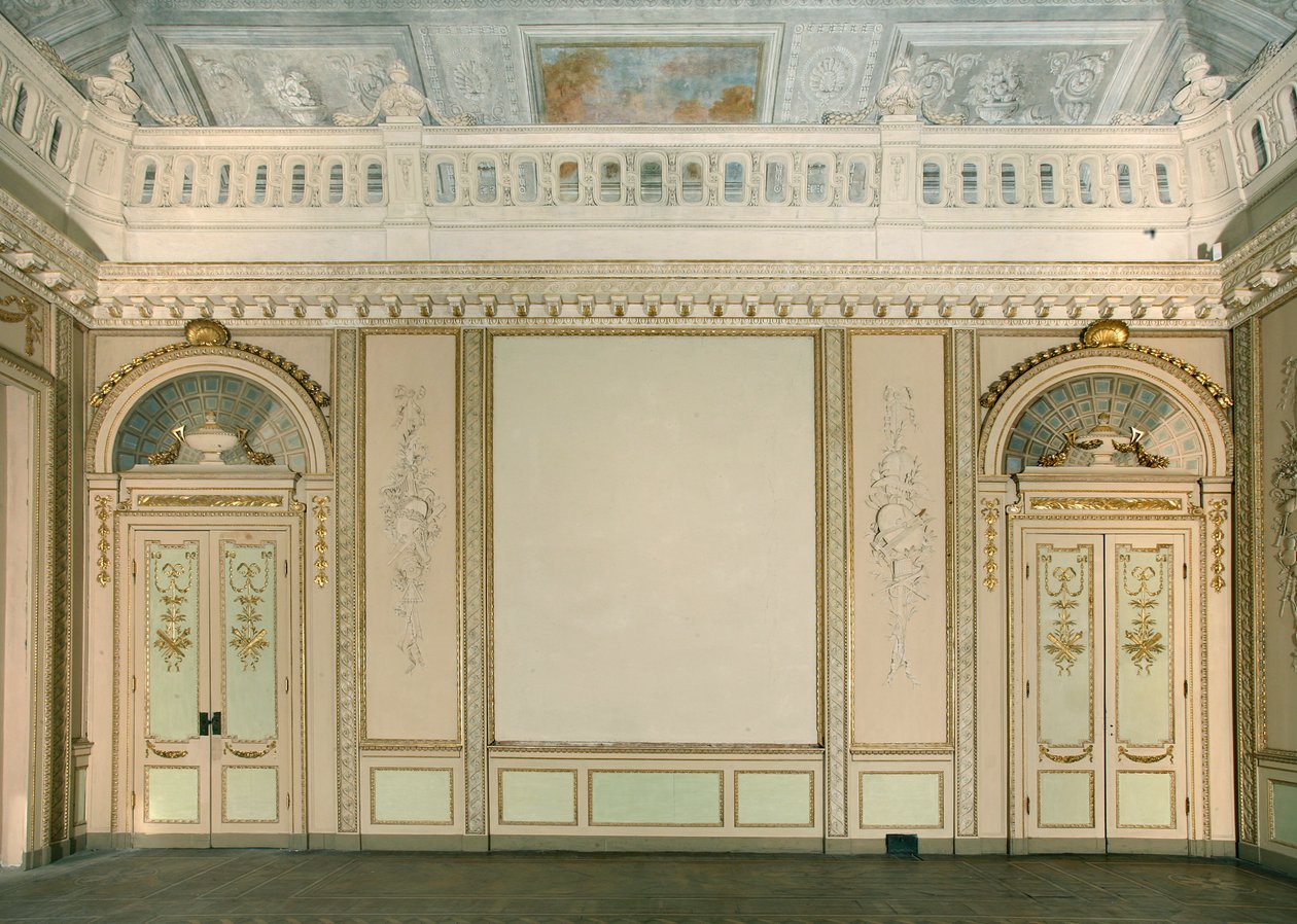 View of the Tapestry Room, Villa Reale, Monza, Lombardy, Italy by Pandolfo Reschi