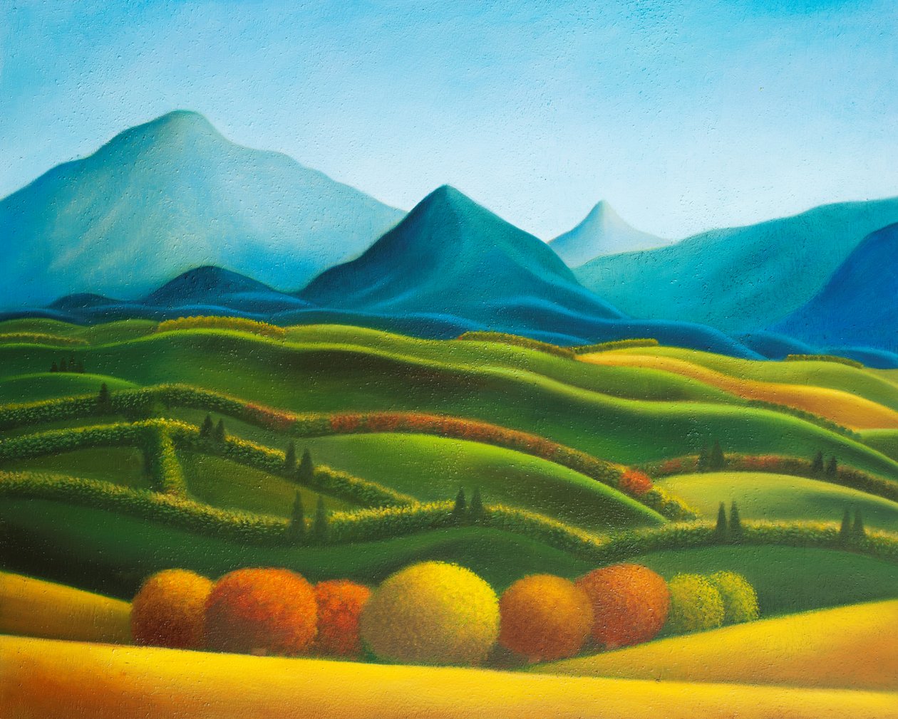 Landscape No. 3: Allegro Pastorale, 2019 by Paolo Perfranceschi