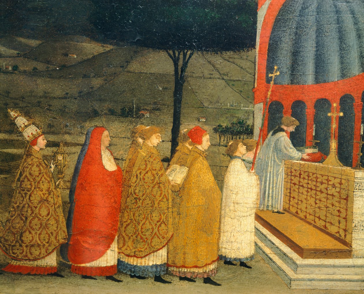 Predella of Miracle of Profaned Host (detail) by Paolo Uccello