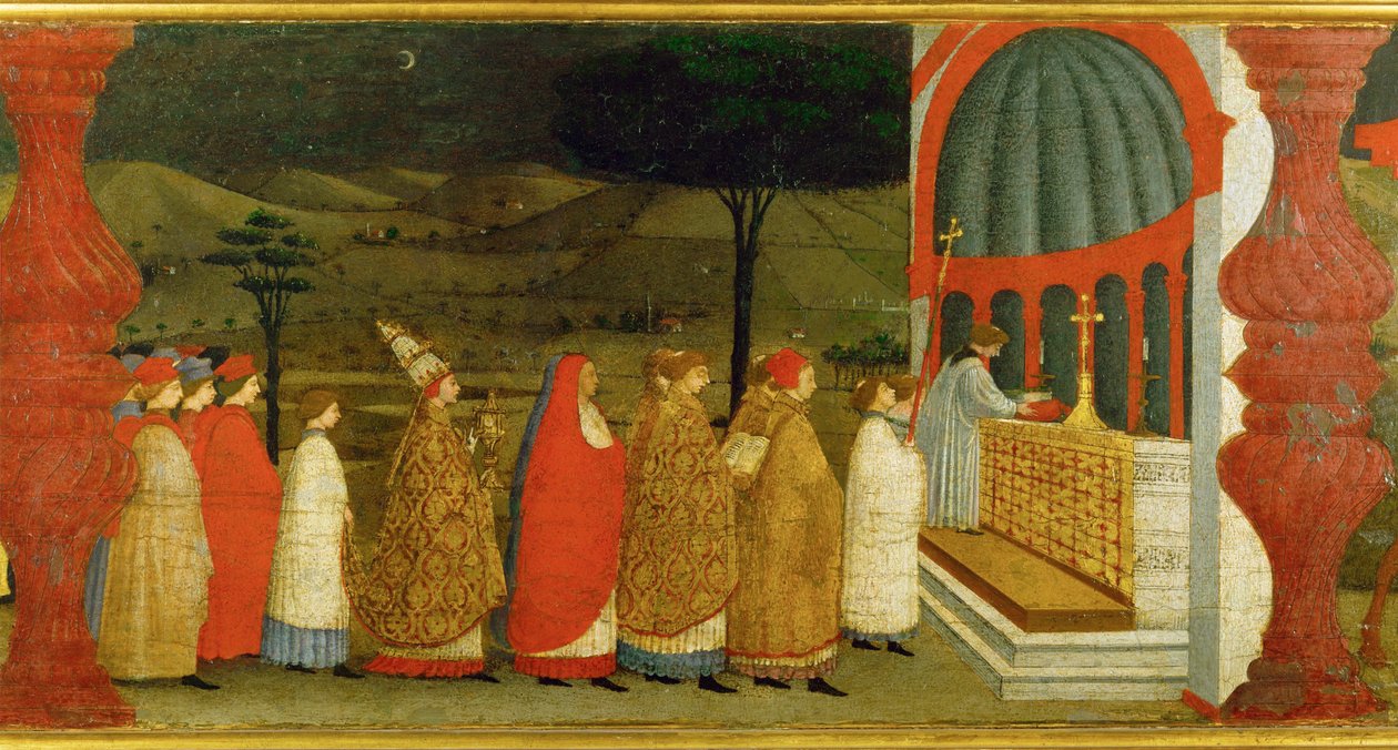 The Desecration of the Host by Paolo Uccello