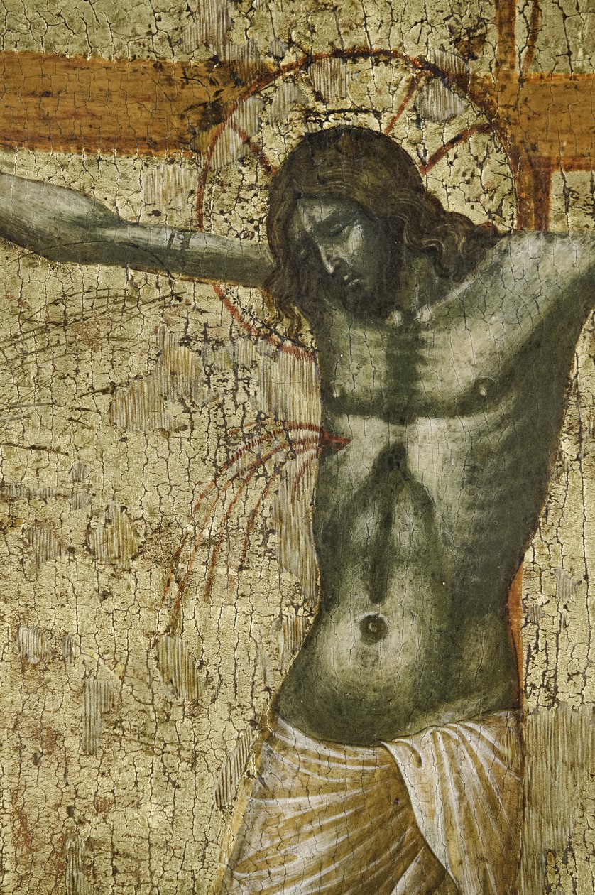 Christ (detail) by Paolo Veneziano