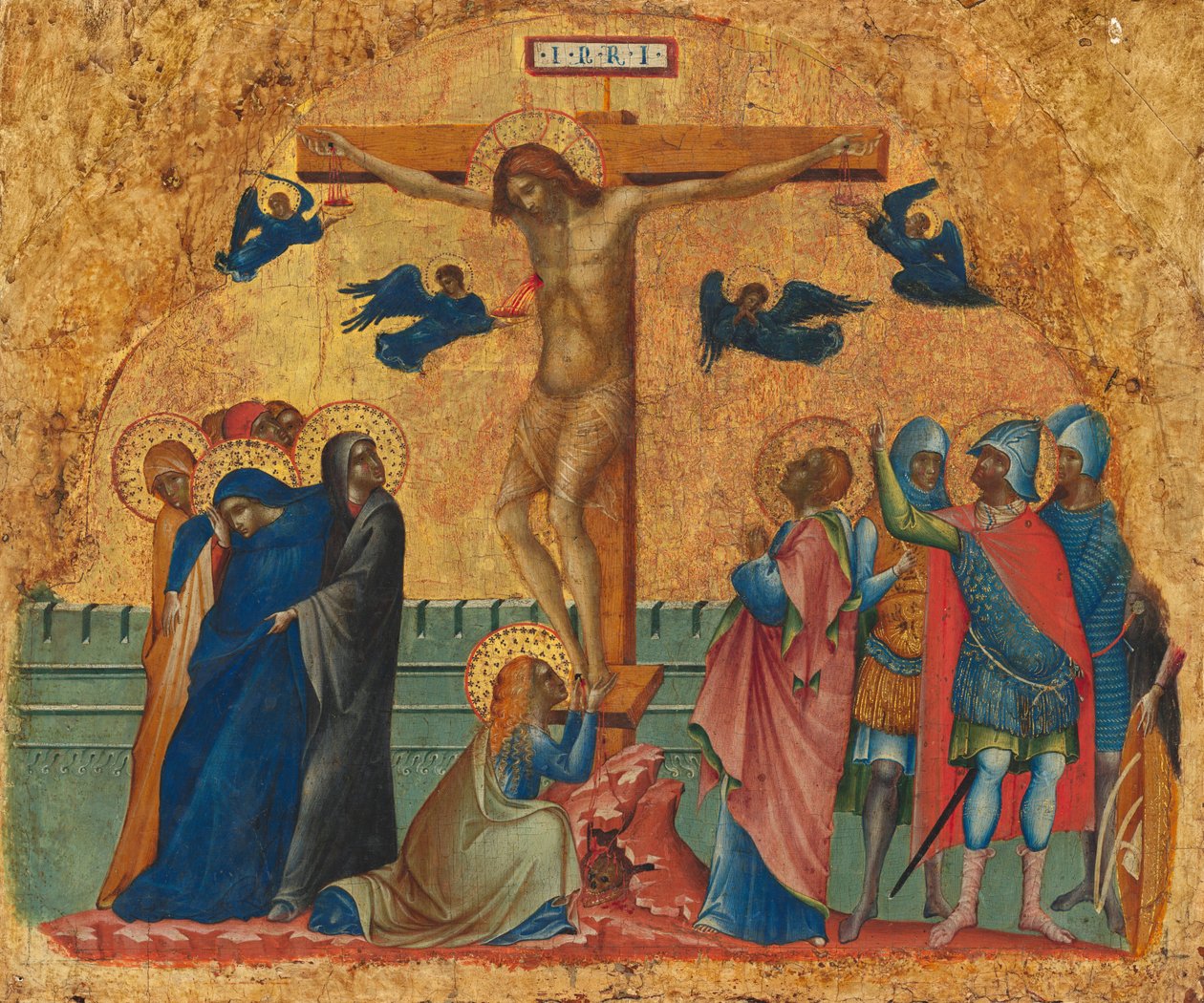 The Crucifixion, c.1340-1345 by Paolo Veneziano