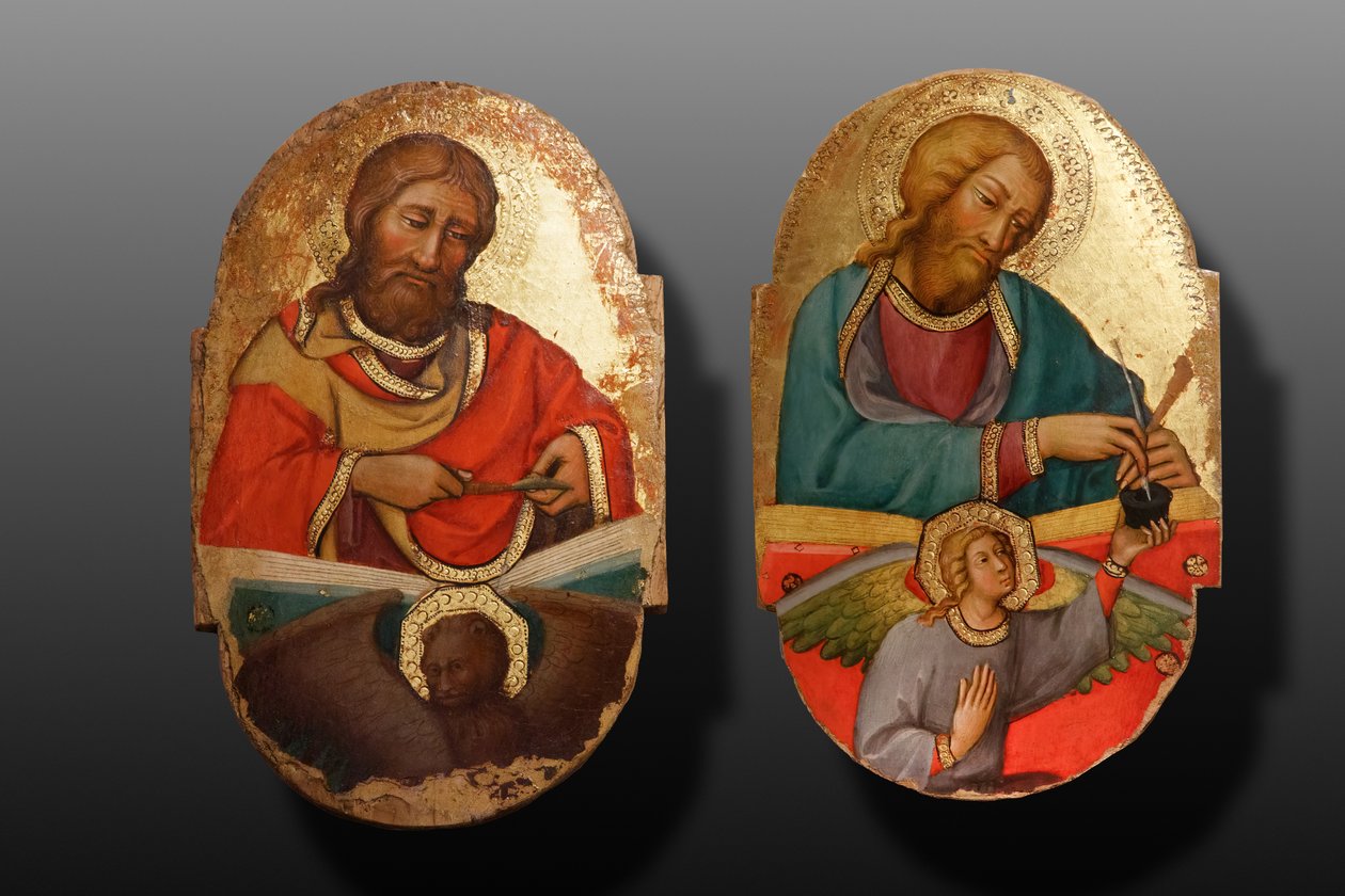 St. Mark and St. Peter by Paolo di Giovanni Fei