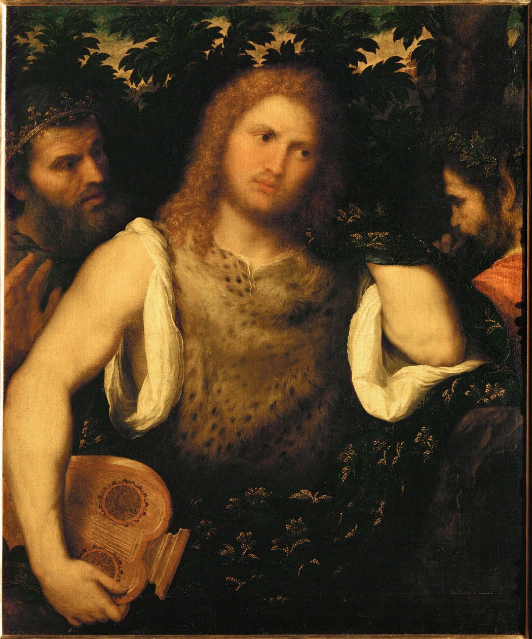 Apollo between Marsyas and Midas by Paris Bordone