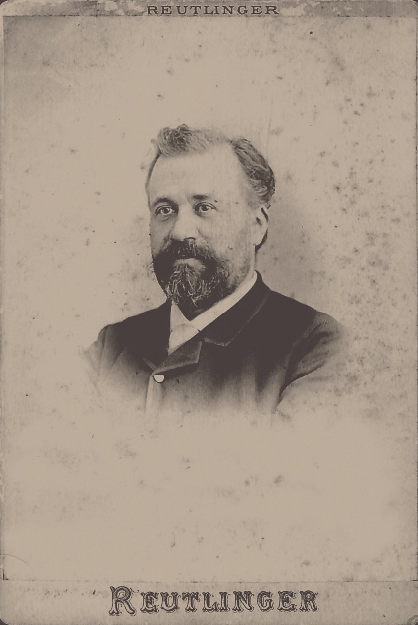 Portrait of the Composer Henri Maréchal by Paris . Photo studio Reutlinger