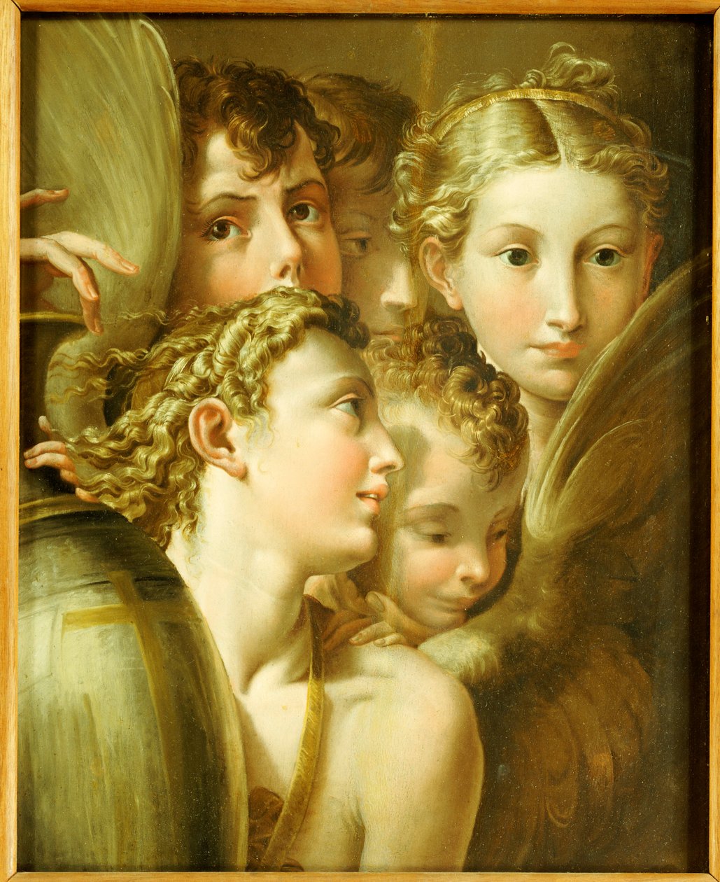 Five Angels by Parmigianino