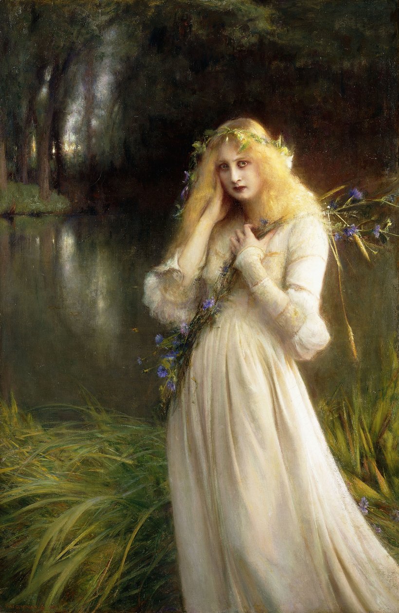 Ophelia by Pascal Adolphe Jean Dagnan-Bouveret