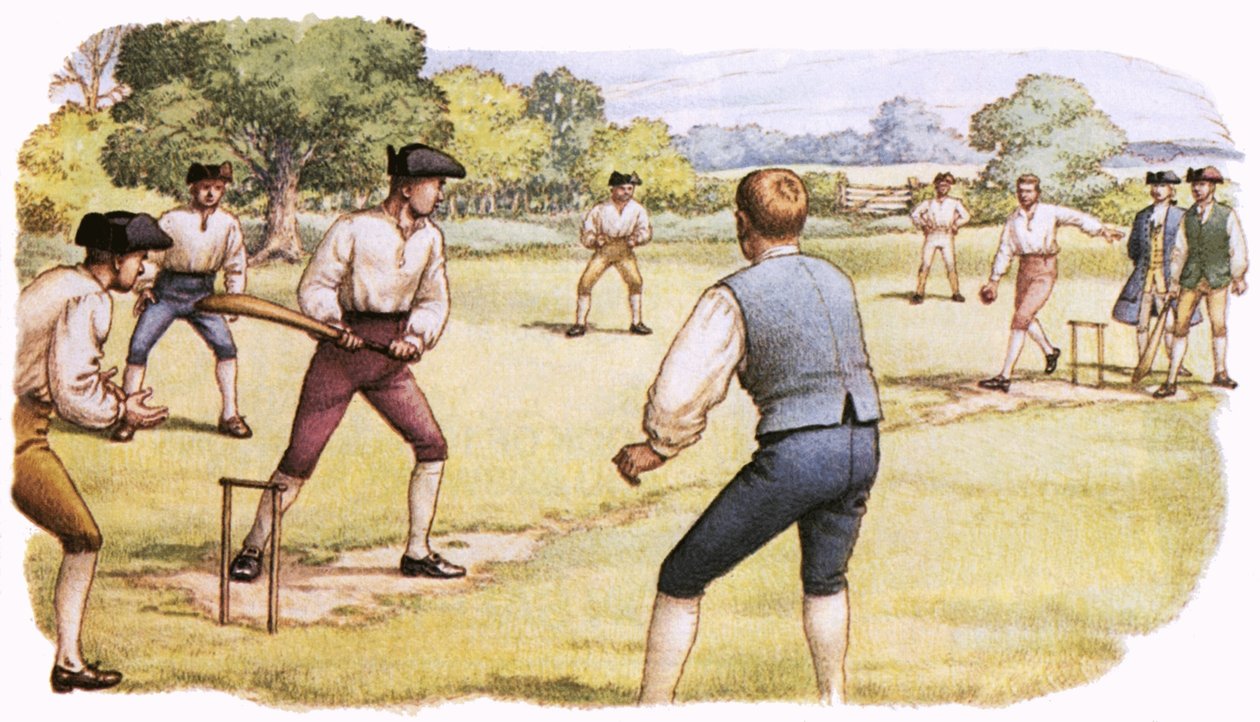 Cricket as Played in the 18th Century by Pat (1907 95) Nicolle