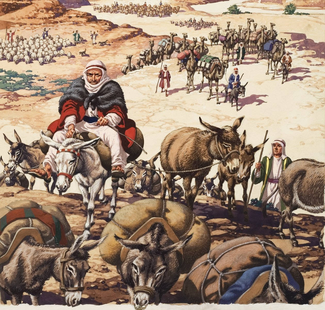 The Return to Canaan by Pat (1907 95) Nicolle