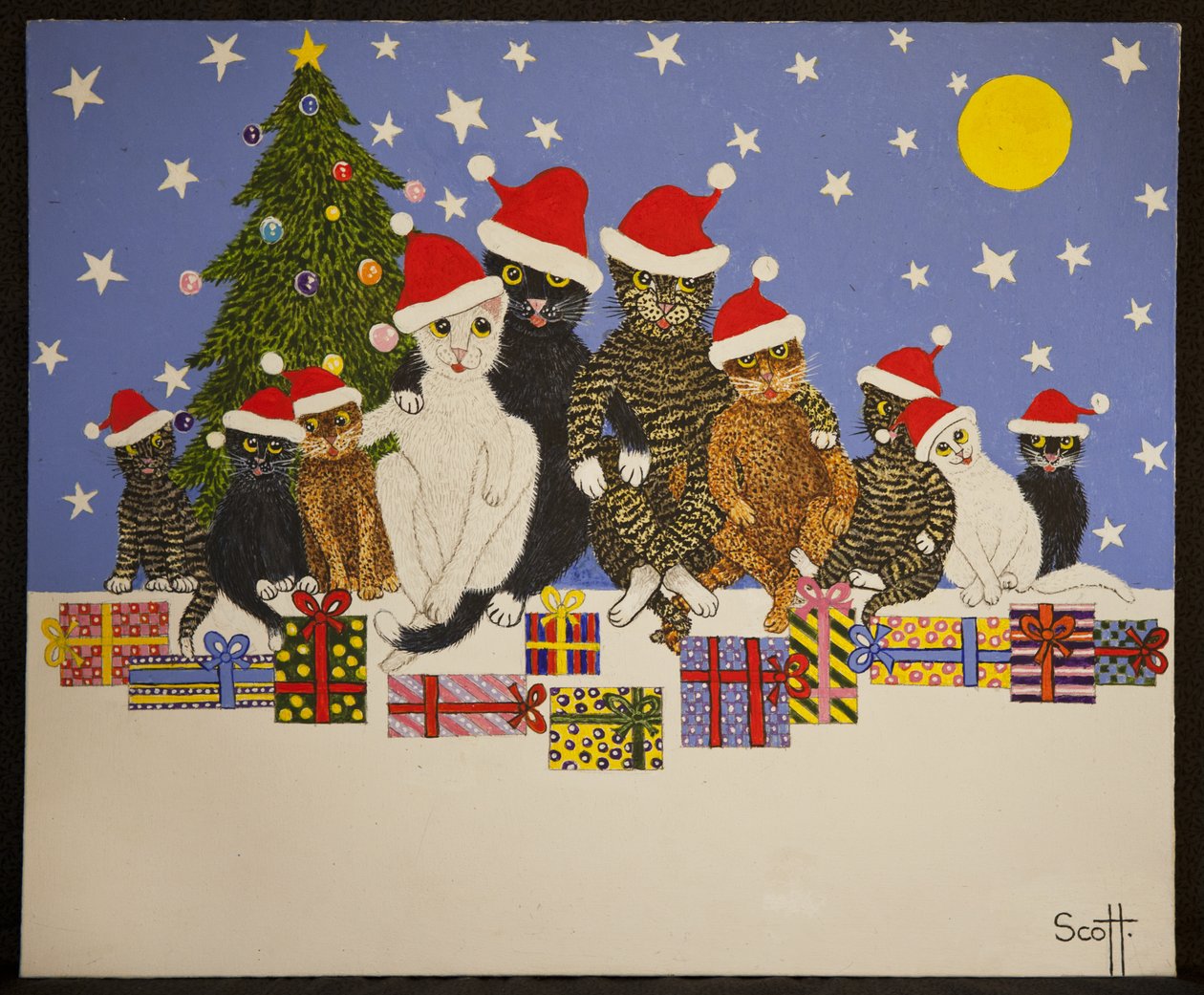 Christmas Crackers, 2016 by Pat Scott