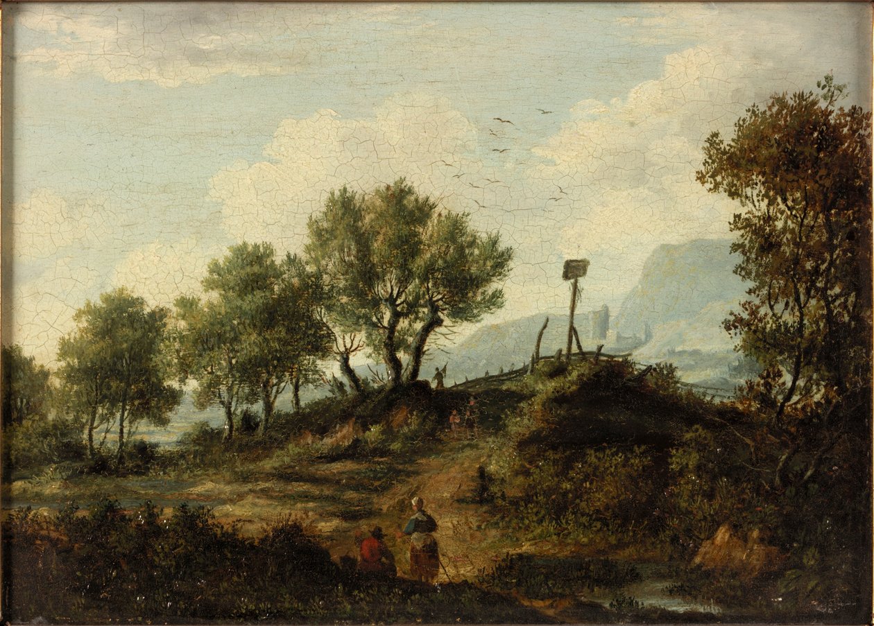 The Aberuchills (The Loch Aber Hills), 1824 by Patrick Nasmyth