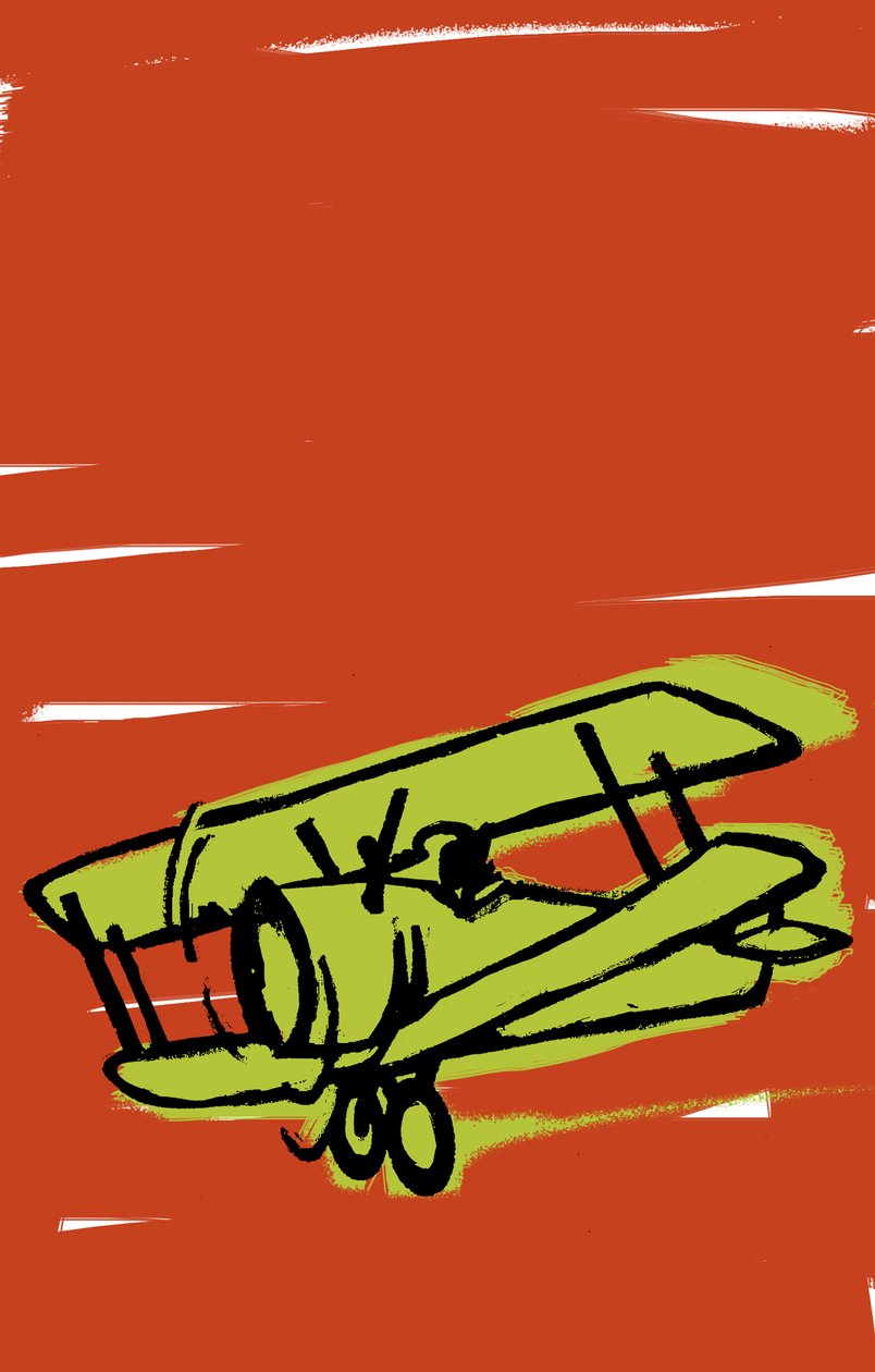 Airplane by Patrizia La Porta