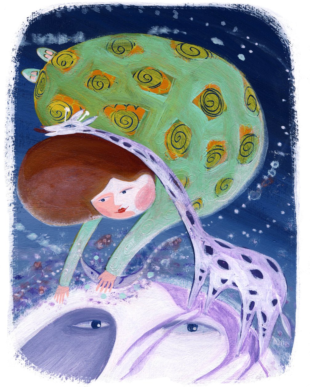 Woman Moon by Patrizia La Porta