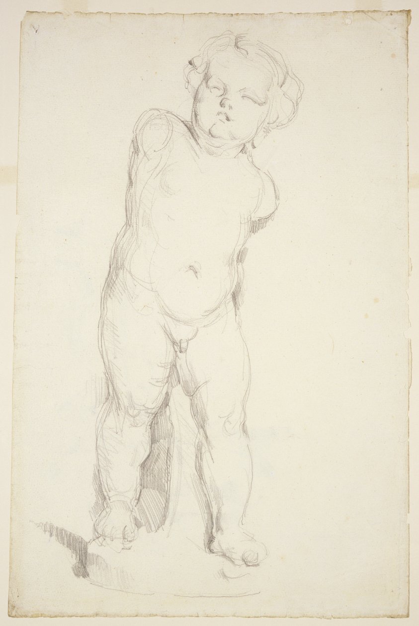 Cupid in Plaster by Paul Cézanne