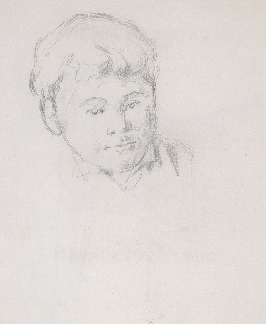 Portrait of Paul Cézanne Jr. by Paul Cézanne