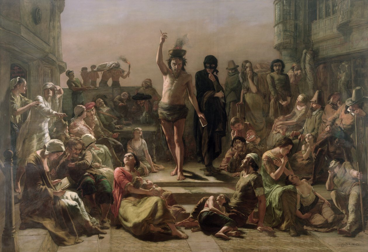 Solomon Eagle, 1843 by Paul Falconer Poole