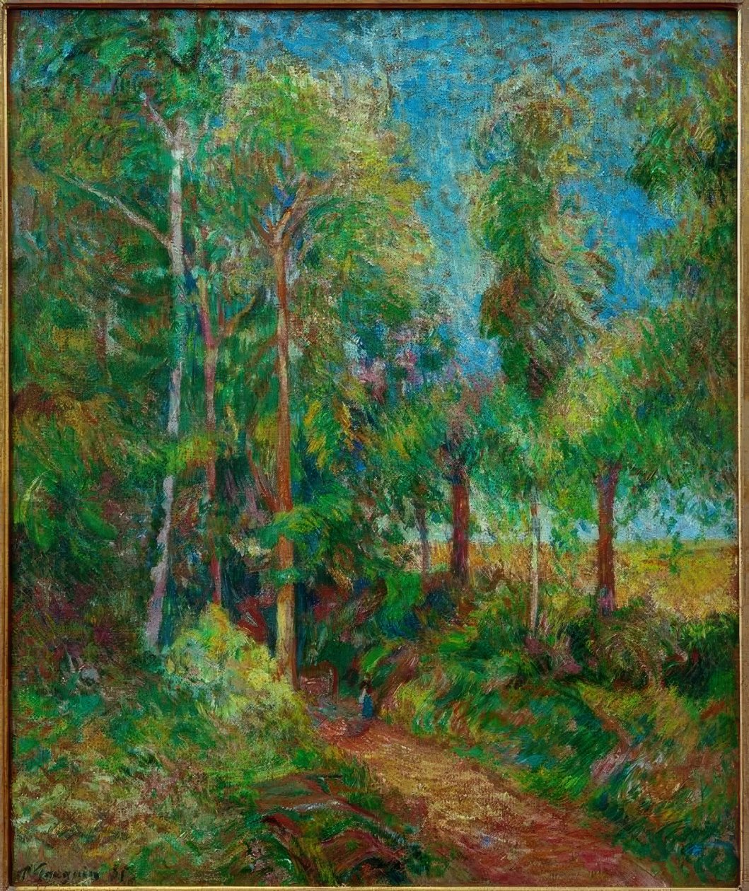 The Edge of the Forest (I) by Paul Gauguin